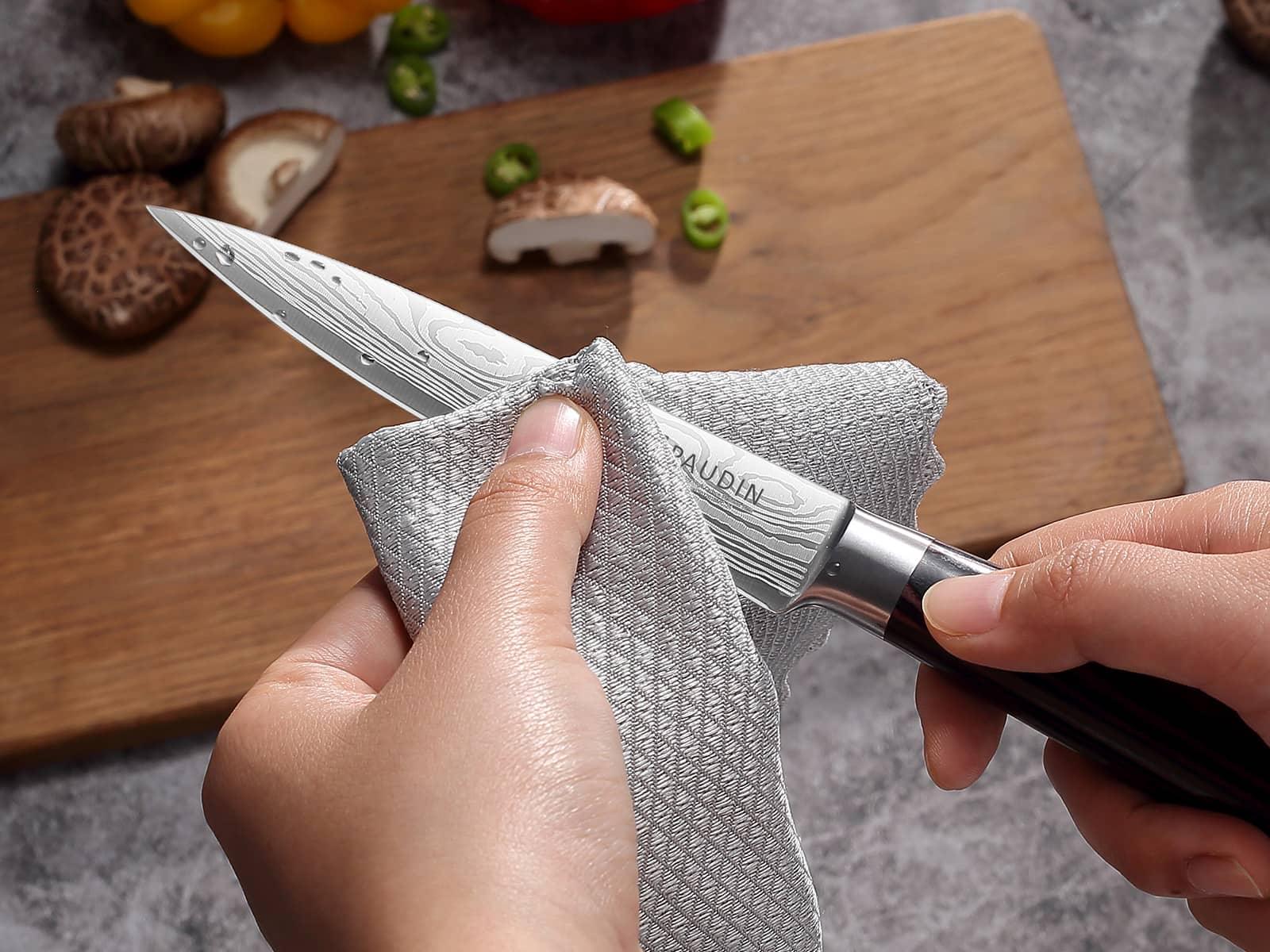 Knife Maintenance 101: How to Keep Your Blades Sharp and Rust-Free - Paudin Store