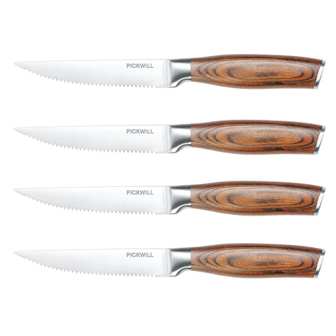 4-PC, PICKWILL 4.5" Steak Knife Set - Paudin Store