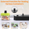 PICKWILL Effortless Vacuum Sealer 80Kpa Powerful Compression for Freshness with Starter Bags & Roll - Paudin Store