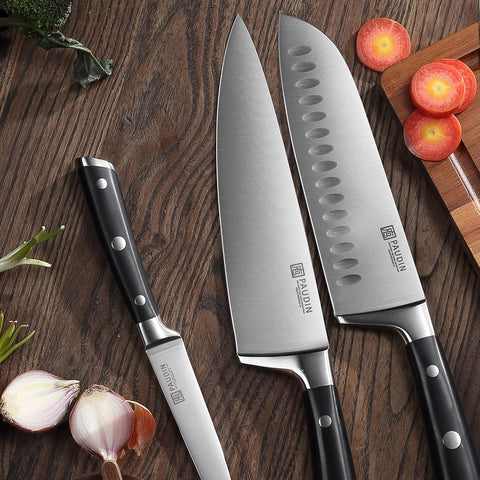 PAUDIN Swiss 3-Piece Chefs Knife Set