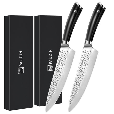 Hammered Pro 8" Chef's Knife 3-PC