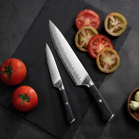 PAUDIN Artemis 2-PC Damascus Knife Set