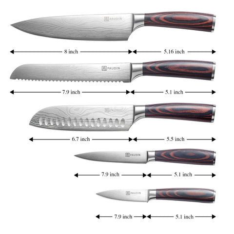 NS5 Universal Classic 5-PC Knife Set