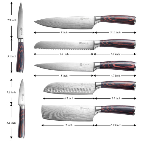 NS7 Universal Classic 7-PC Knife Set