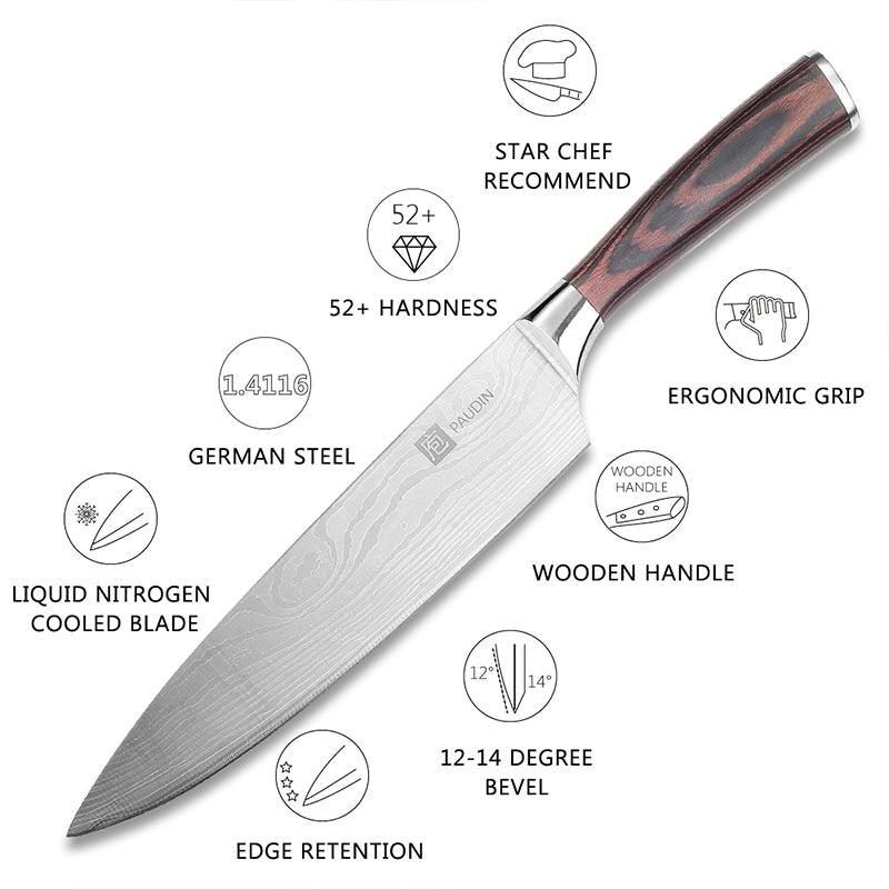 NC4 Universal Classic 4 - PC Knife Set - Paudin Store