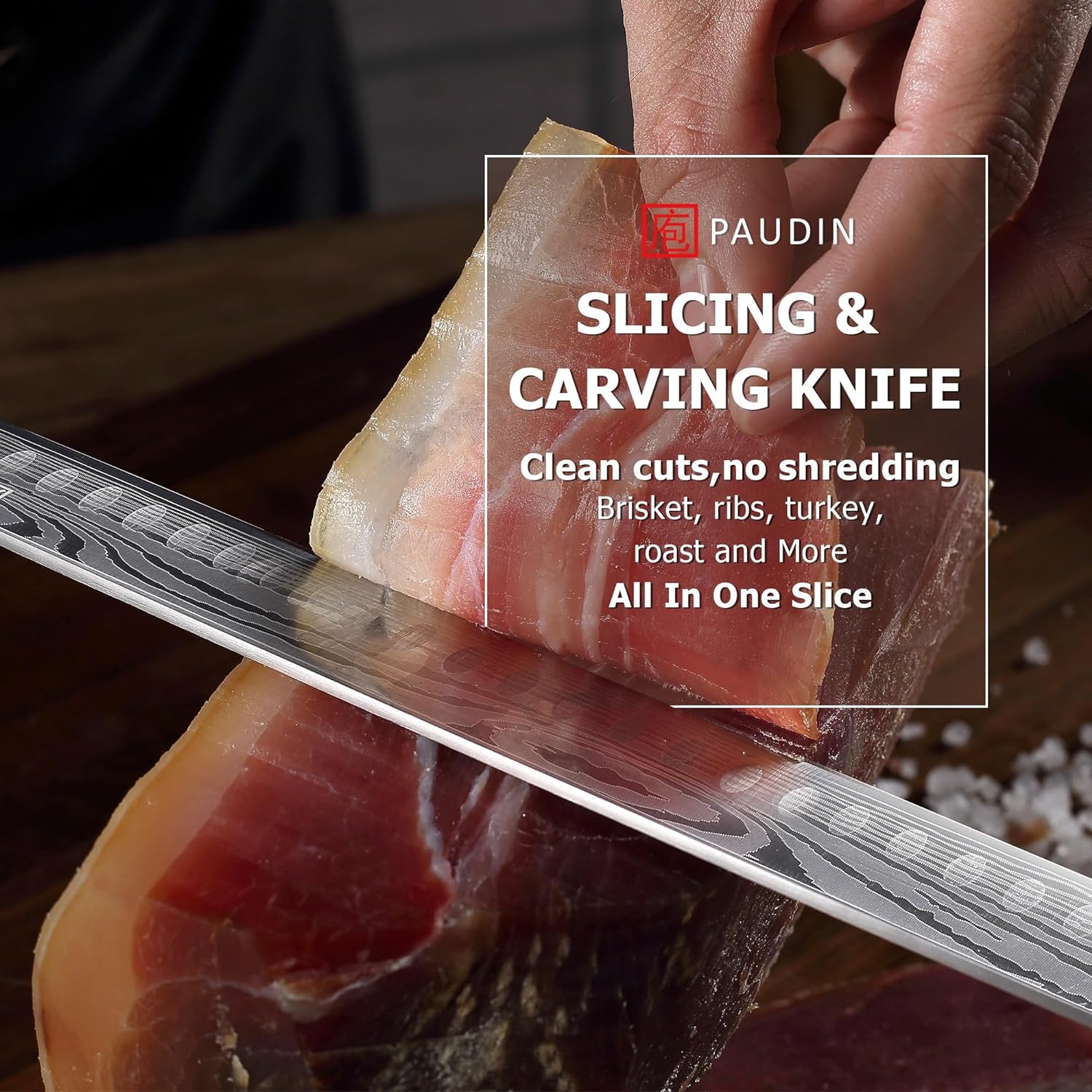 PAUDIN 12 Inch Ham knife Brisket Knife - Paudin Store