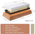 Paudin Premium Whetstone Knife Sharpener Kit - 1000/6000 Grit - Paudin Store