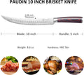 PAUDIN UNIVERSAL CLASSIC 10″ Butcher Knife,For Poultry Beef Pork Meat, Ergonomic Handle Design - Paudin Store