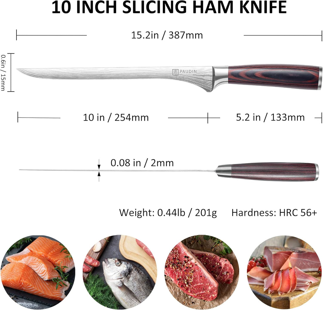 PAUDIN UNIVERSAL CLASSIC 10 Inch Carving Knife - Paudin Store